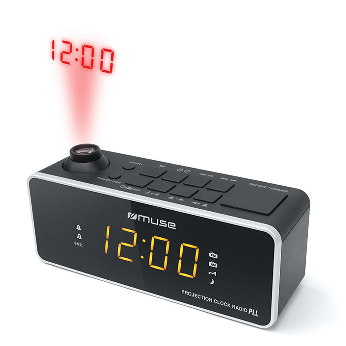 MUSE M-188 P Ραδιοξυπνητήρι με Προβολή Ώρας